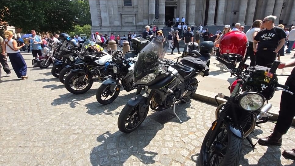 lady mayor motorcycle